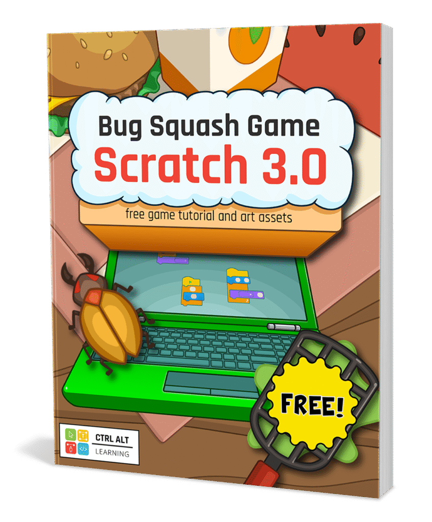 Scratch Bug Squash Game Tutorial by Ctrl Alt Learning
