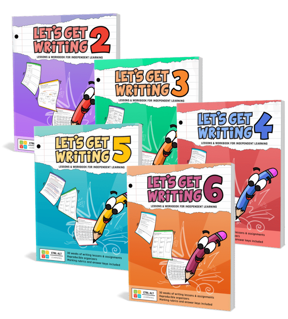 Let's Get Writing Series by Ctrl Alt Learning